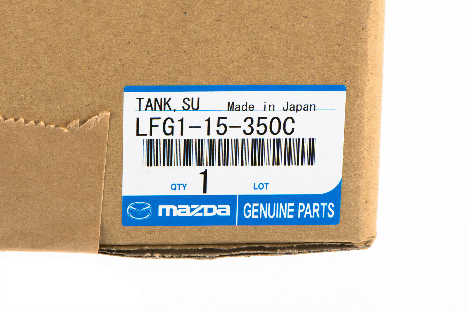 2006-2013 Mazda MX-5 Miata Radiator Reservoir Tank w/Cap OEM NEW LFG1-15-350C