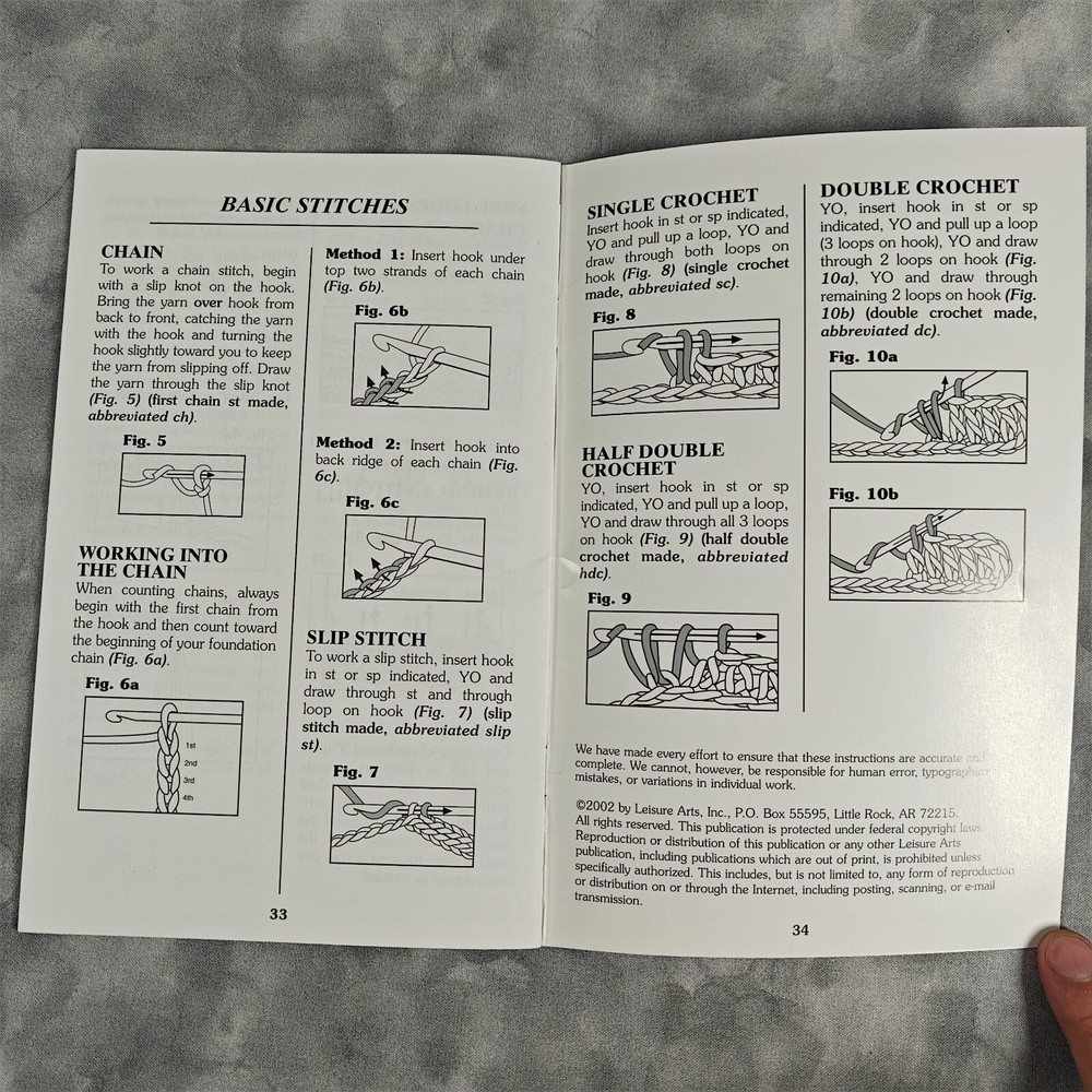 Beginner’s Guide More Crochet Stitches Book 📚 Easy Projects
