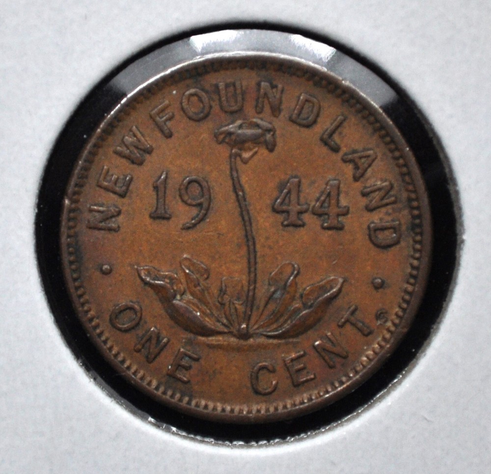 1944 Newfoundland One Cent
