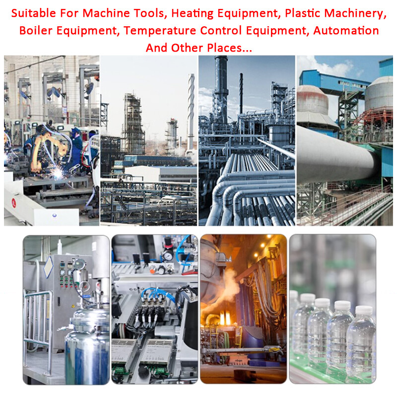 M12 Threaded K-type Thermocouple Temperature Sensor Probe Snap Fit 1M-5M Cable