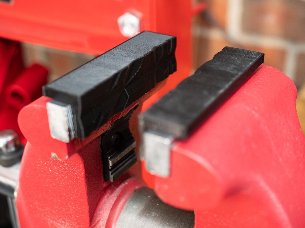 3D Printed Magnetic Soft 4" Vise Jaws