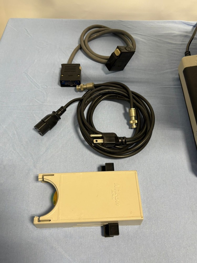 Nikon Optiphot Trinocular Microscope w/ UFX-II Camera Controller & Accessories