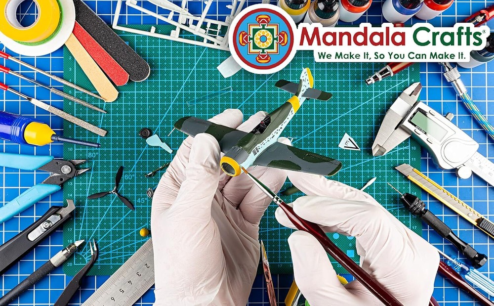 13 Pieces Mandala Crafts Model Tool Kit - Hobby Building Tool Hardware Basic Set