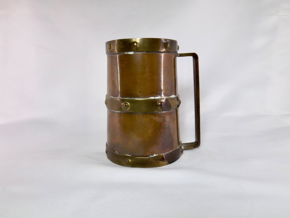 Copper and Brass Mug/Stein Made In Mexico