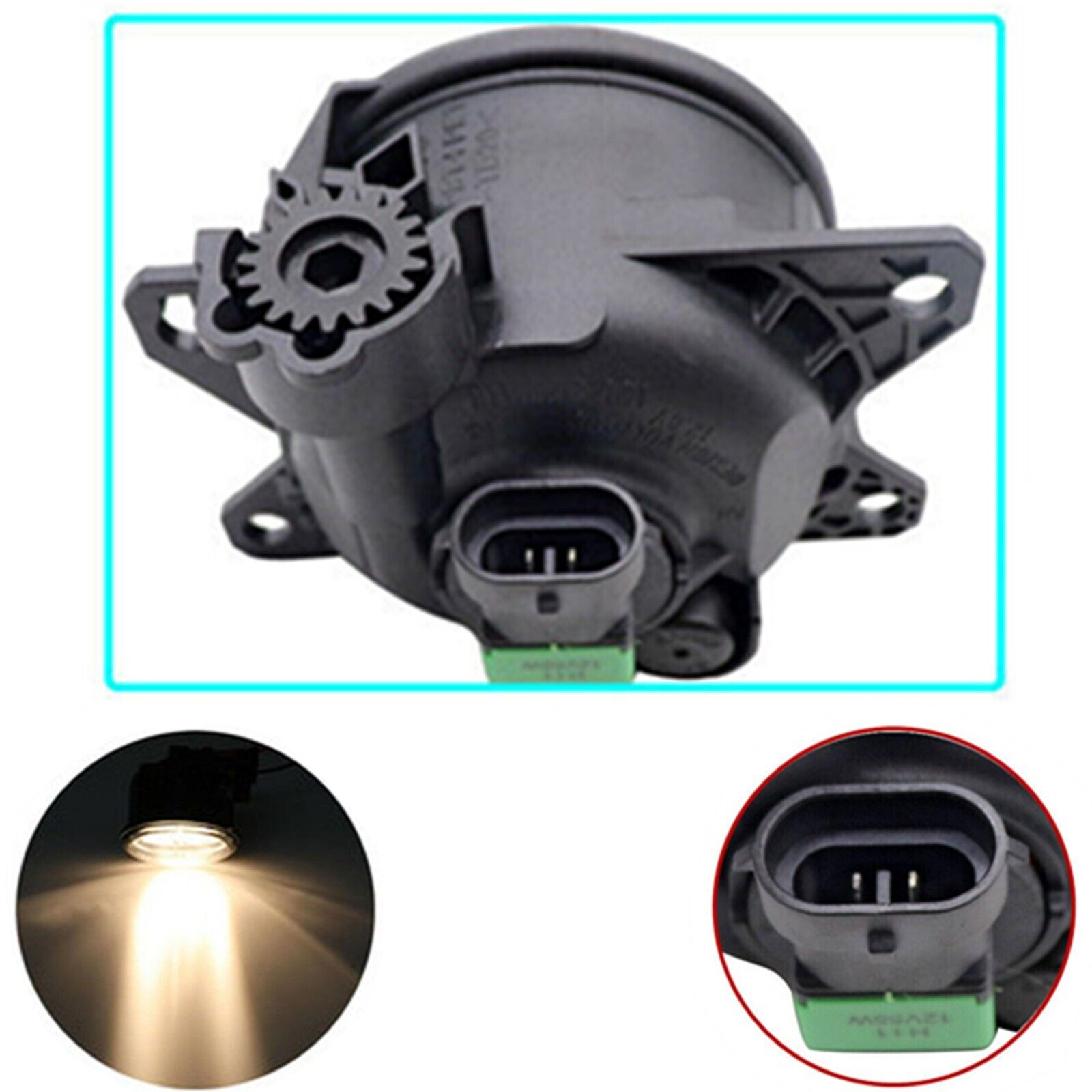 Fit 2016 2017 2018 2019 2020 2021 Honda Civic H8 Halogen Fog Lights Lamps Pair