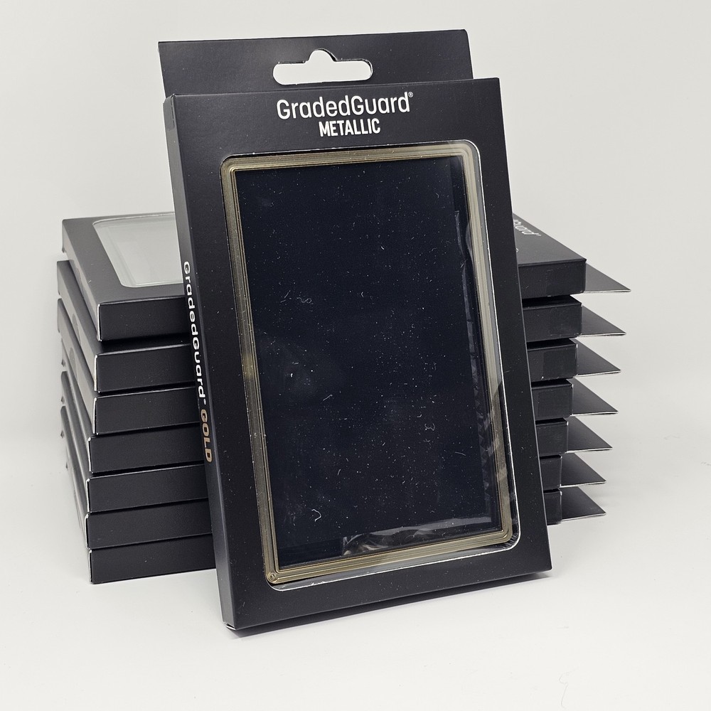 (1) Gold Metallic GradedGuard CGC Graded Card Case Guard Protector Stackable