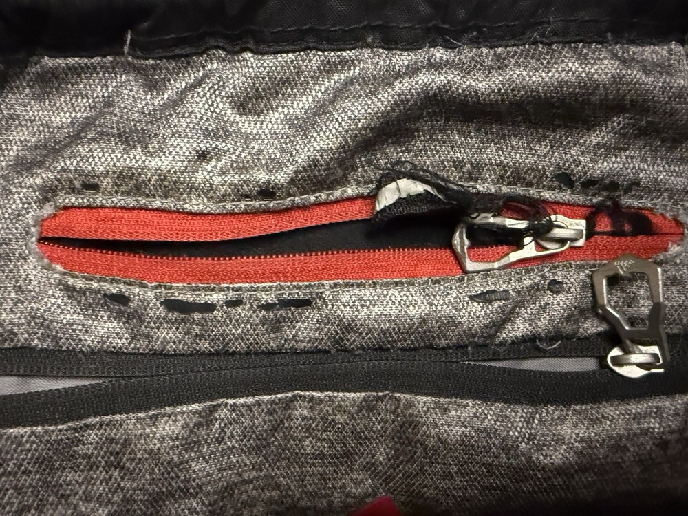 Adidas Grey & Red Drawstring Gym Bag *READ DESCRIPTION BEFORE PURCHASING*