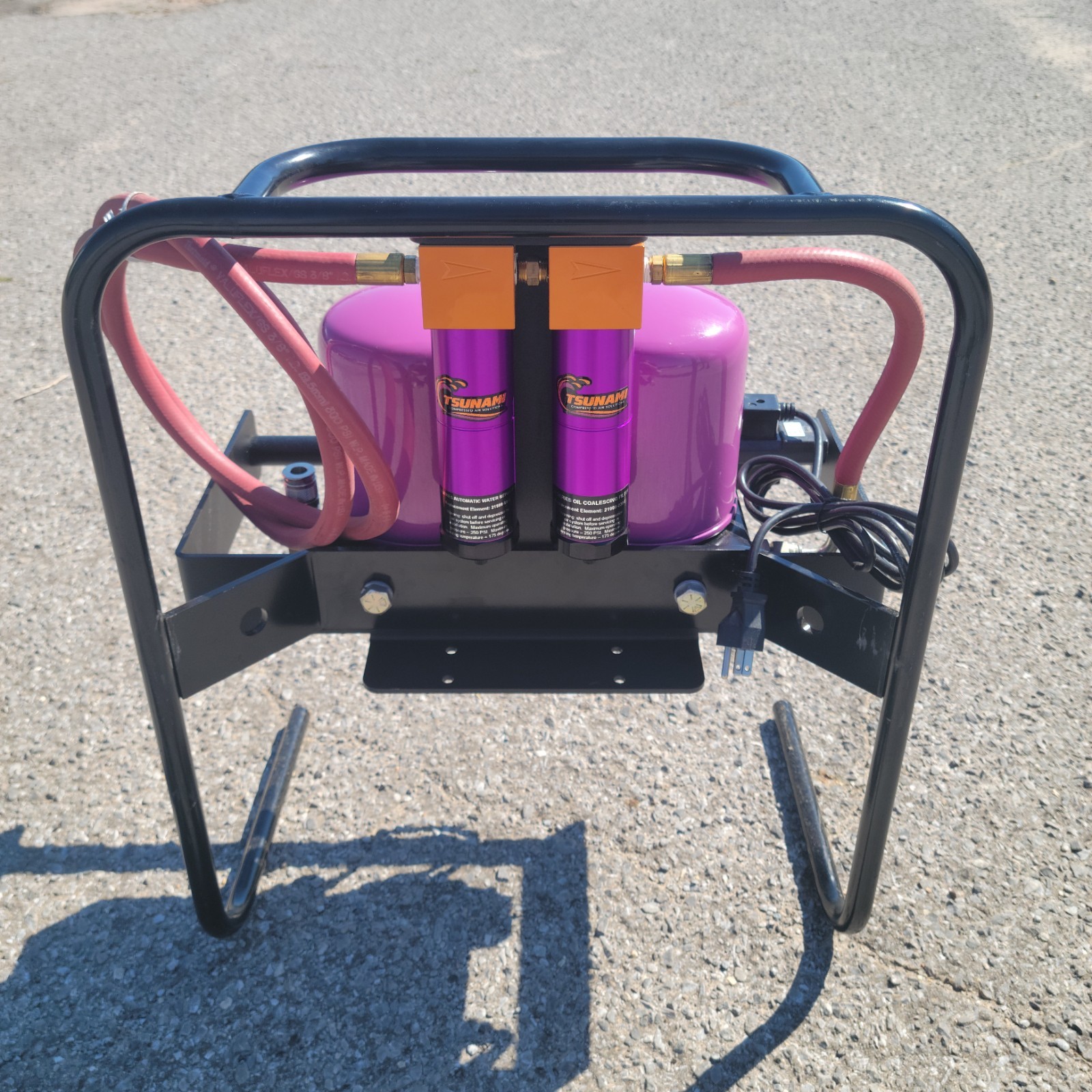 Tsunami Portable Pure-5T Regenerative Desiccant Air Dryer - 15 CFM, Compressor