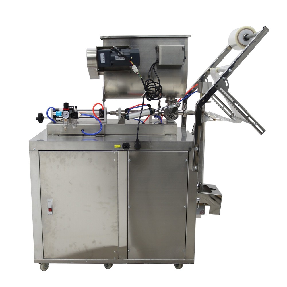 Automatic Quantitative Filling Machine Horizontal Hopper Stainless 10-100ml 500W