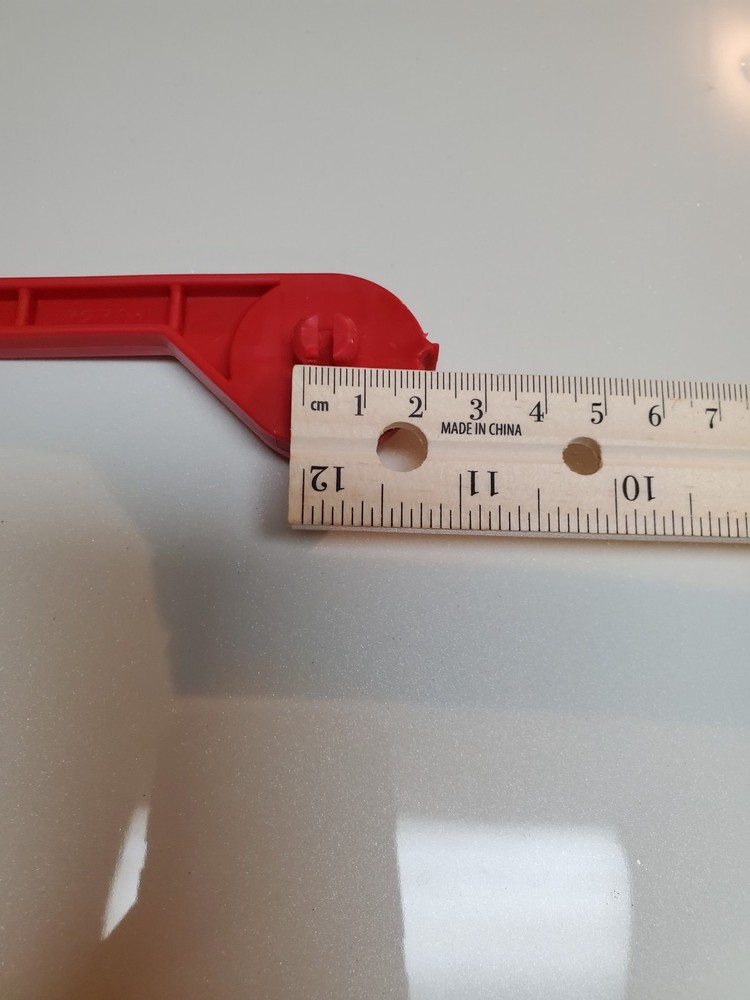 Durable Red Plastic Flag Replacement For Missing Broken Mailbox New MB515 MB505