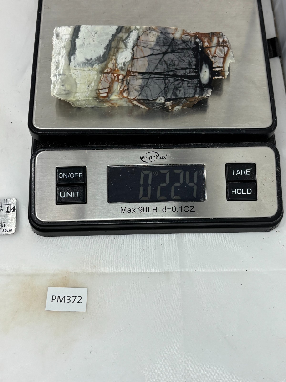 Picasso Marble (Jasper) end Slab Cabbing Lapidary Utah Combo Ship Avail