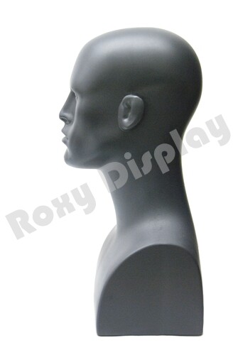 2PCS Male Fiberglass Mannequin Head Bust Wig Hat Jewelry Display #PS-EraG X2