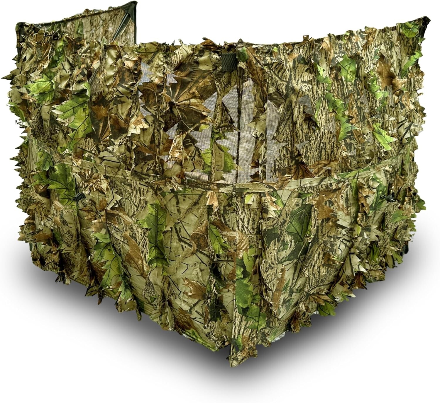 AYIN 3D Leaf Hunting Ground Blind 3-Panel Stalker Blind for Turkey/Deer Hunting