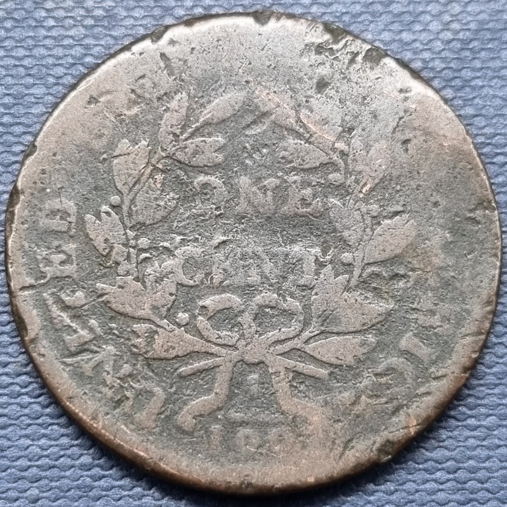 1805 Draped Bust Large Cent 1c Circulated #75006