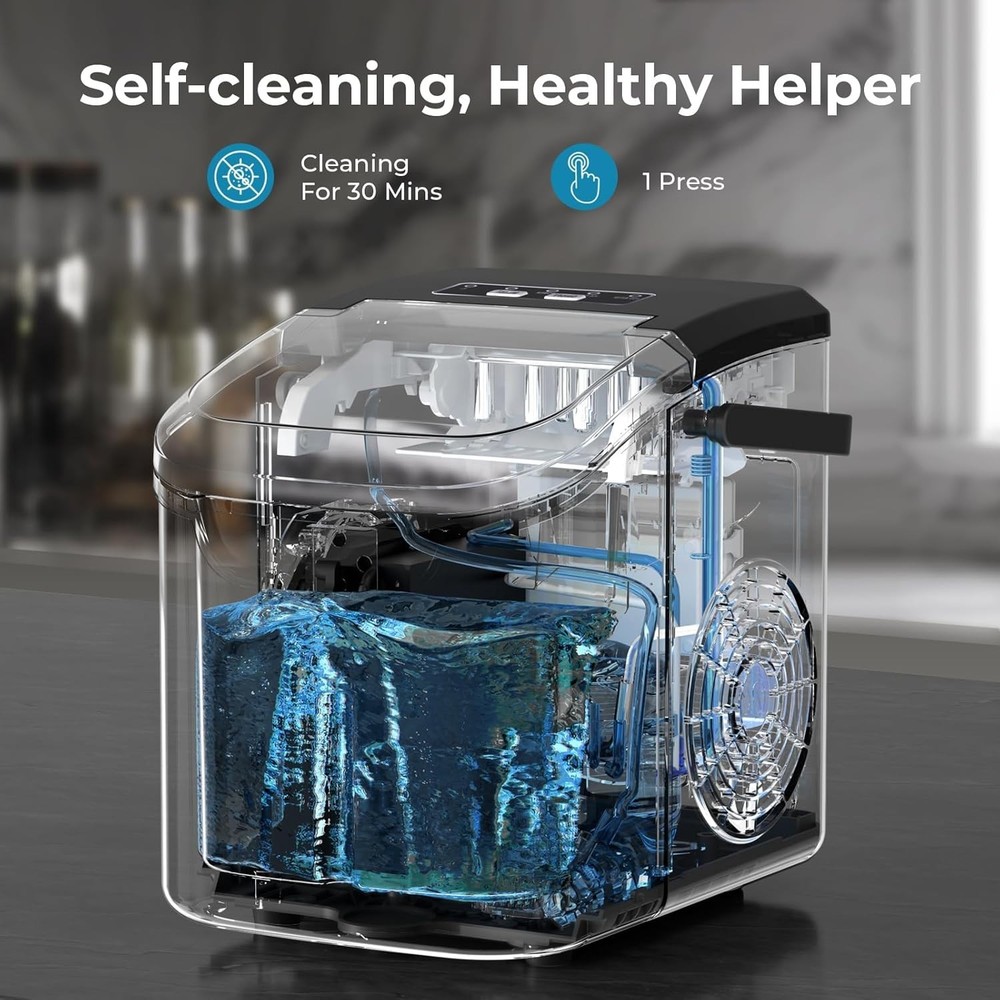 Countertop Ice Maker Machine – Portable Ice Maker