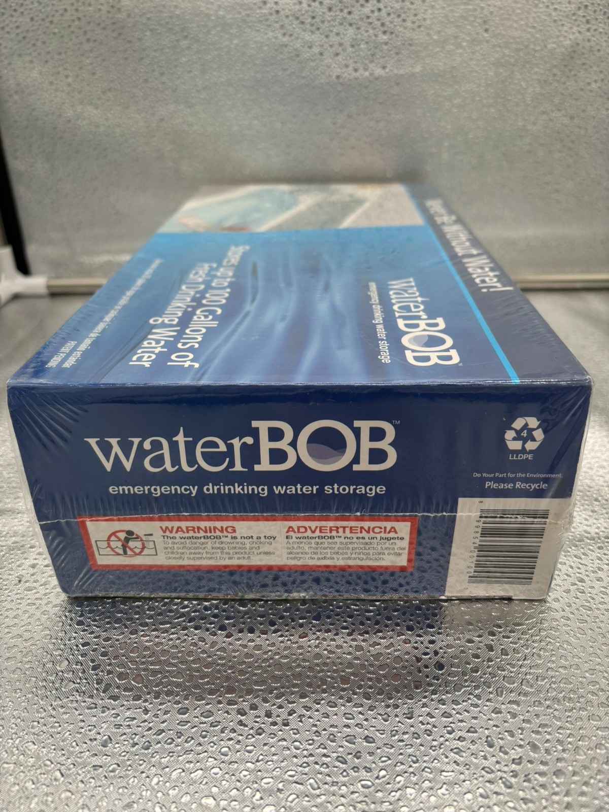 Water BOB Survival Emergency Drinking Fresh Water Storage 100-Gallons Kit SEALED