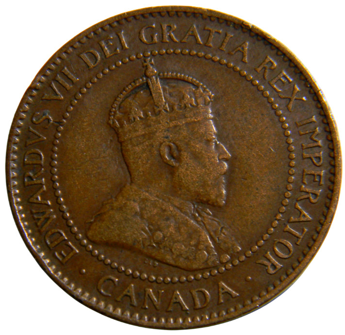 Canada 1907 One Cent  (0752)