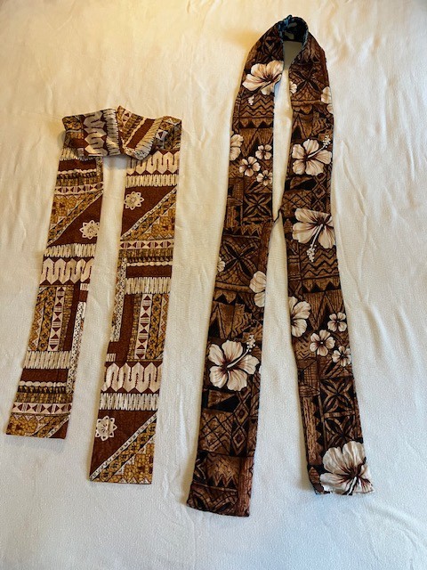 Overlay Priest stole, Batik pattern
