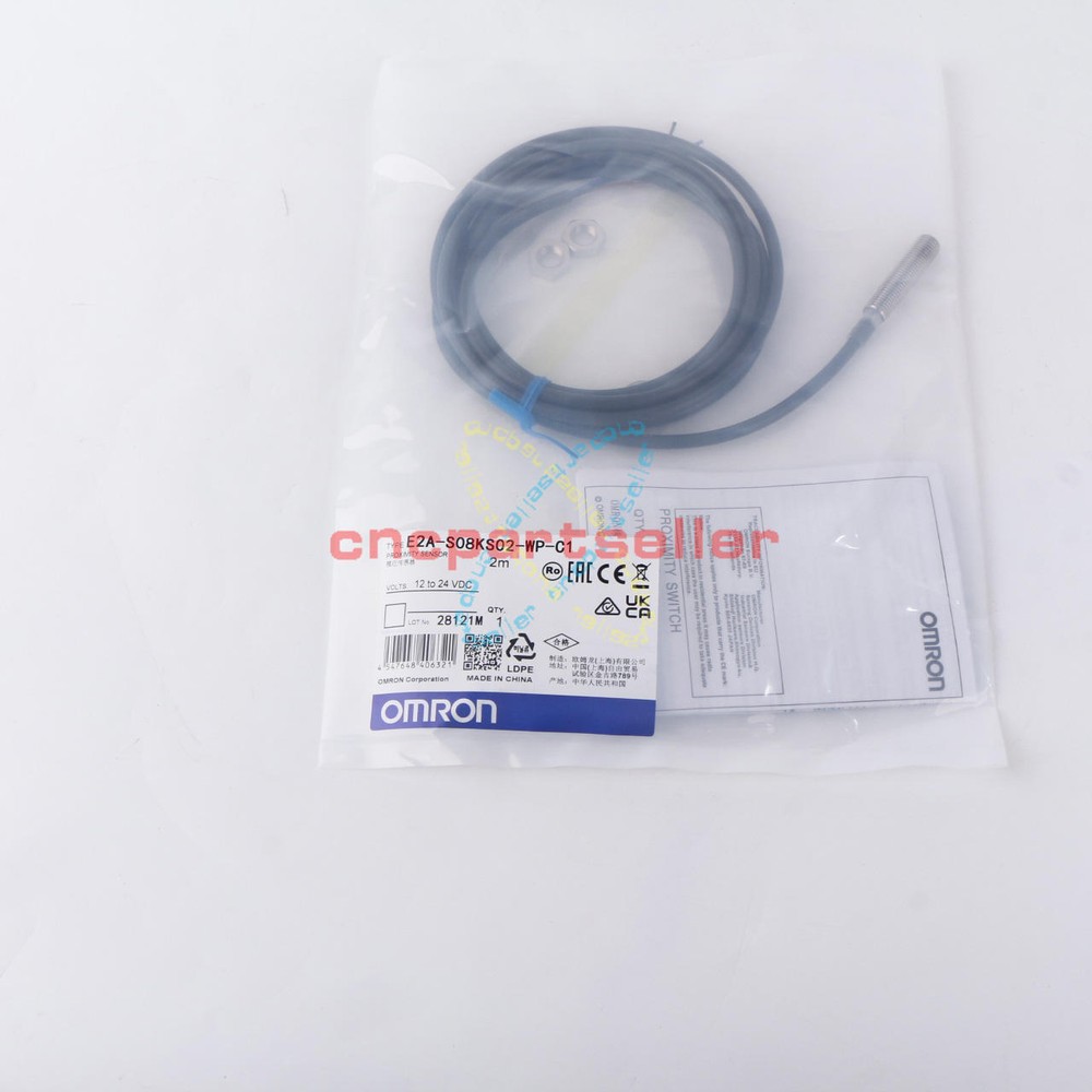 one Omron proximity switch E2A-S08KS02-WP-C1 NEW