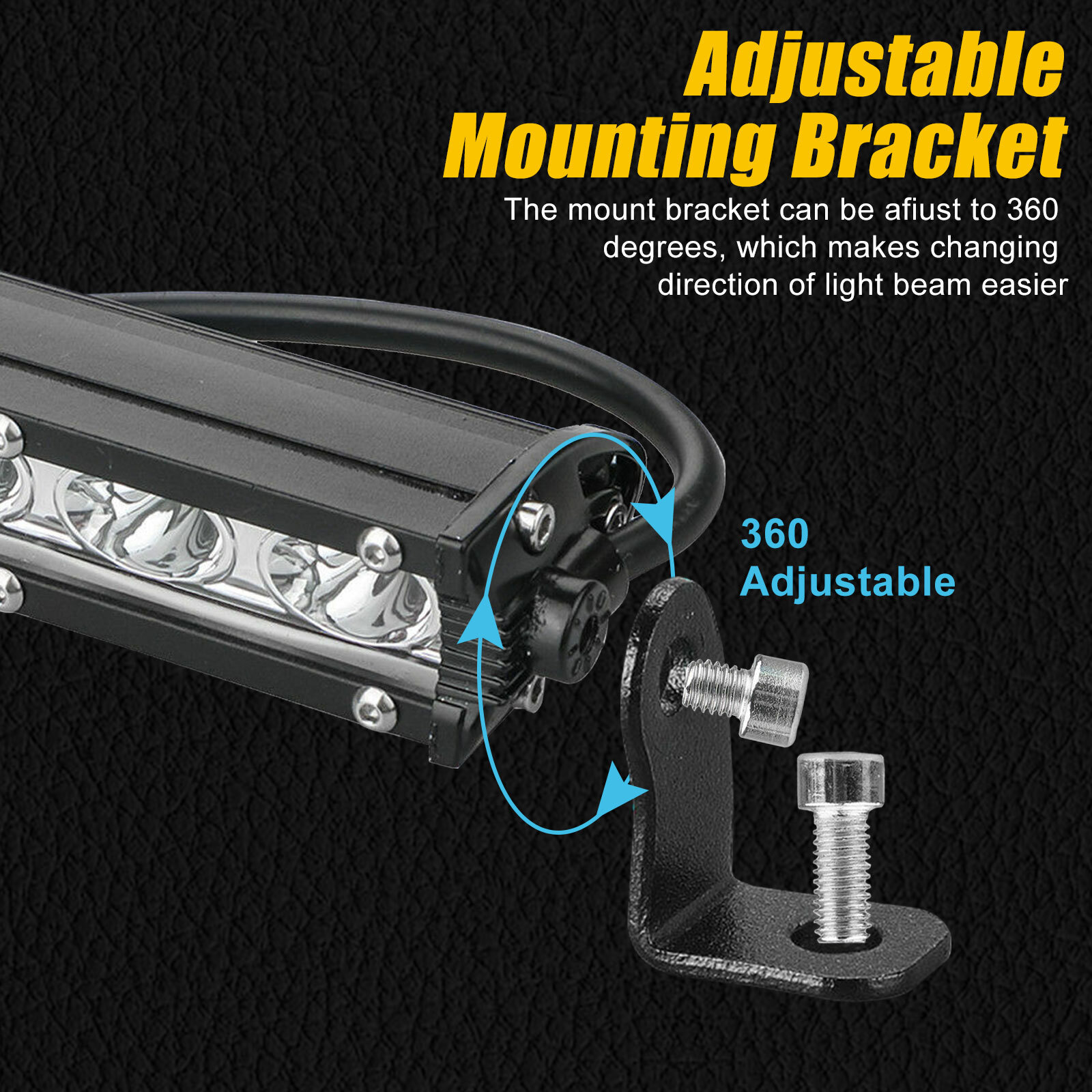 7'' 18W Spot Flood LED Work Light Bar Lamp Driving Fog Offroad SUV 4WD Car Truck