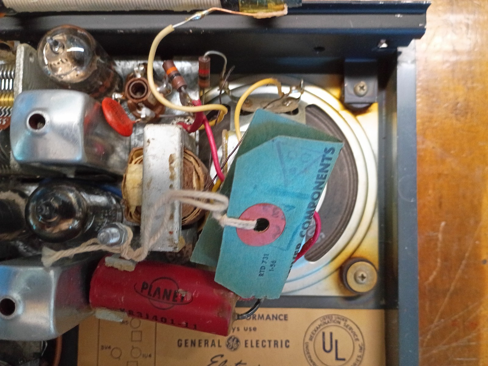 ✨RARE 1955 General Electric Model 680 Convertible Clock Radio - Parts Restore ✨