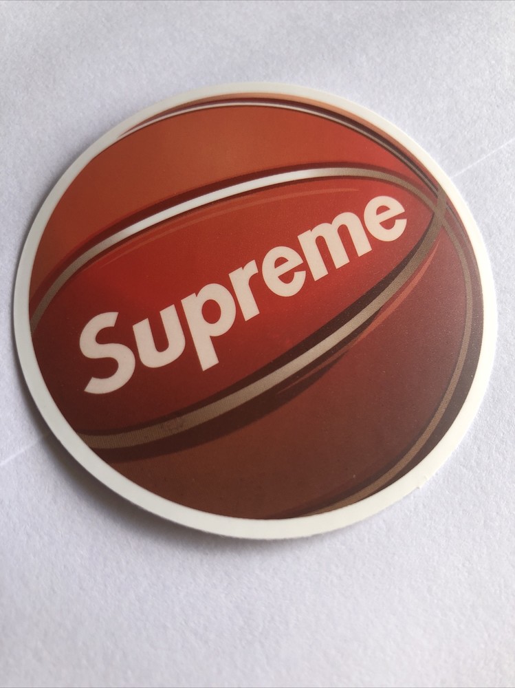 2 Supreme Basketball stickers