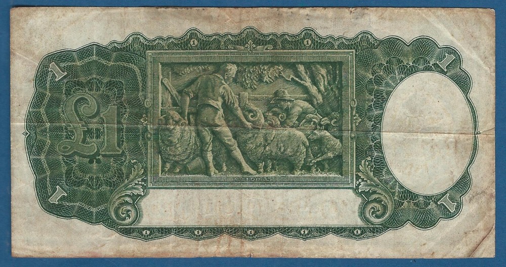 Australia One Pound p-26b Circulated