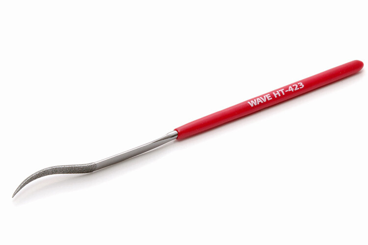 WAVE Corporation Special Shape Diamond File #140 [Sickle Type#1]