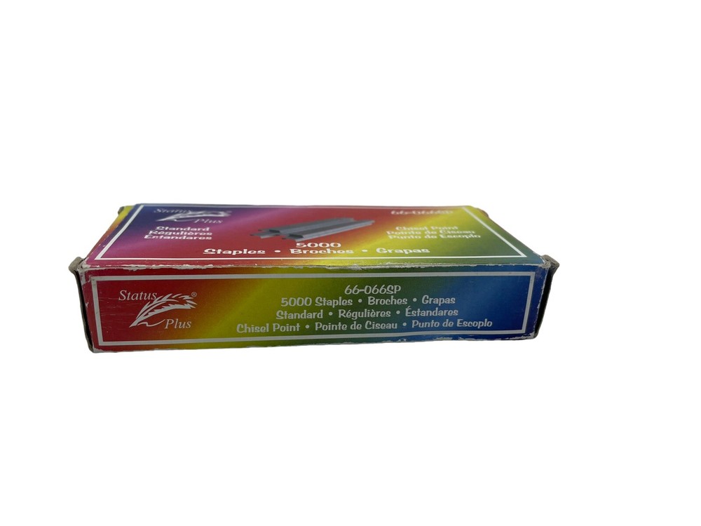 Standard Staples 5000 Staples Chisel Point Status Plus