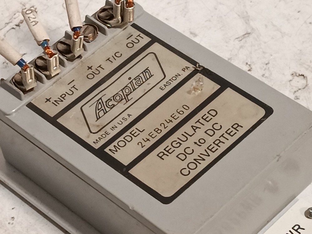 Acopian 24EB24E60 DC-DC Converter/Regulated Power Supply Single Output