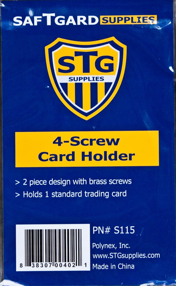 5 SafTGard 4 Screw Card Holder NonRecessed