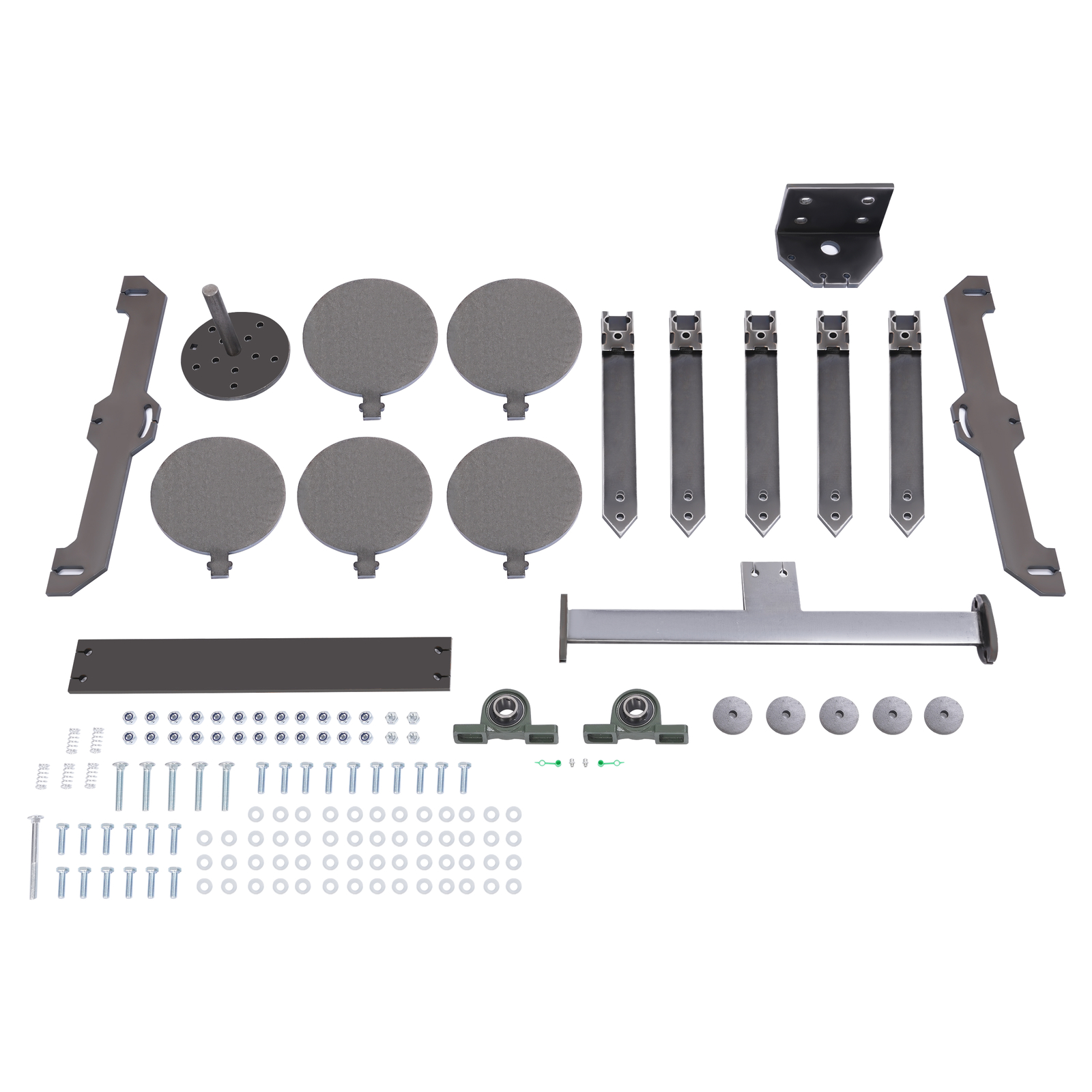 Portable Metal Reactive Steel Shooting Target - 8in Paddles “No Weld”