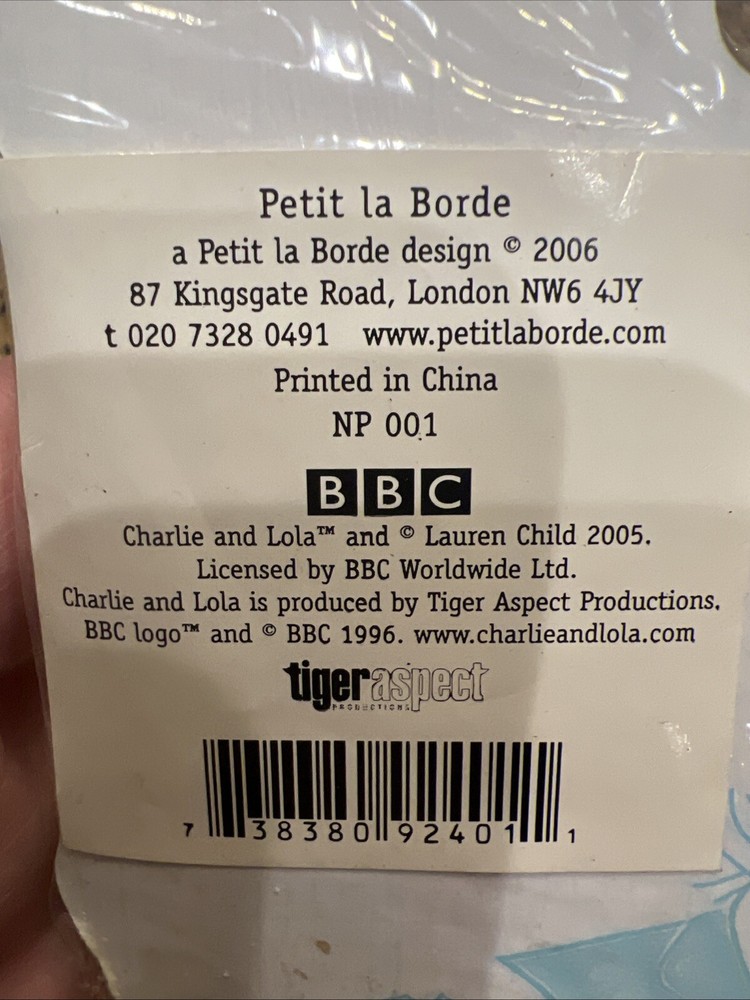 Charlie & Lola Small Note Pad 2006 - Read