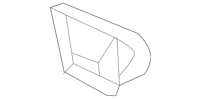 Genuine Honda Frame Rail End 04657-TLA-A00ZZ