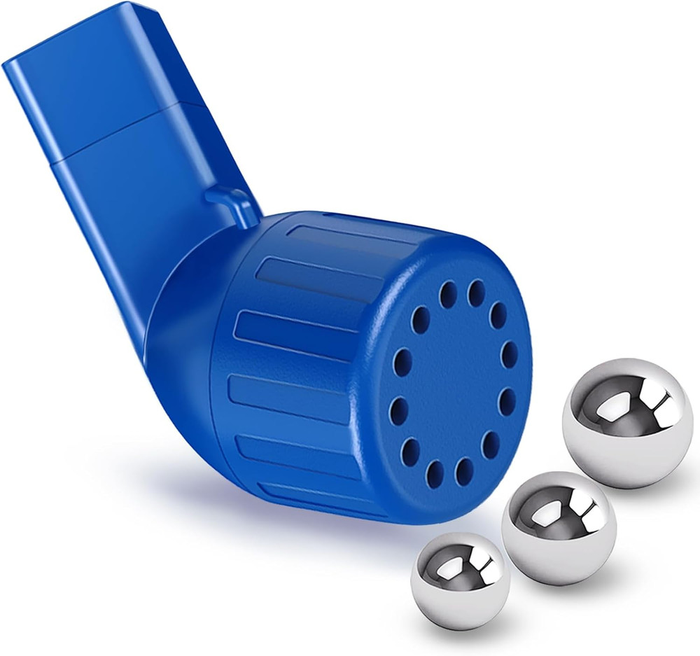 Flutter Valve, Breathing Exercise Device for Lungs, Natural Clearance, Breathing