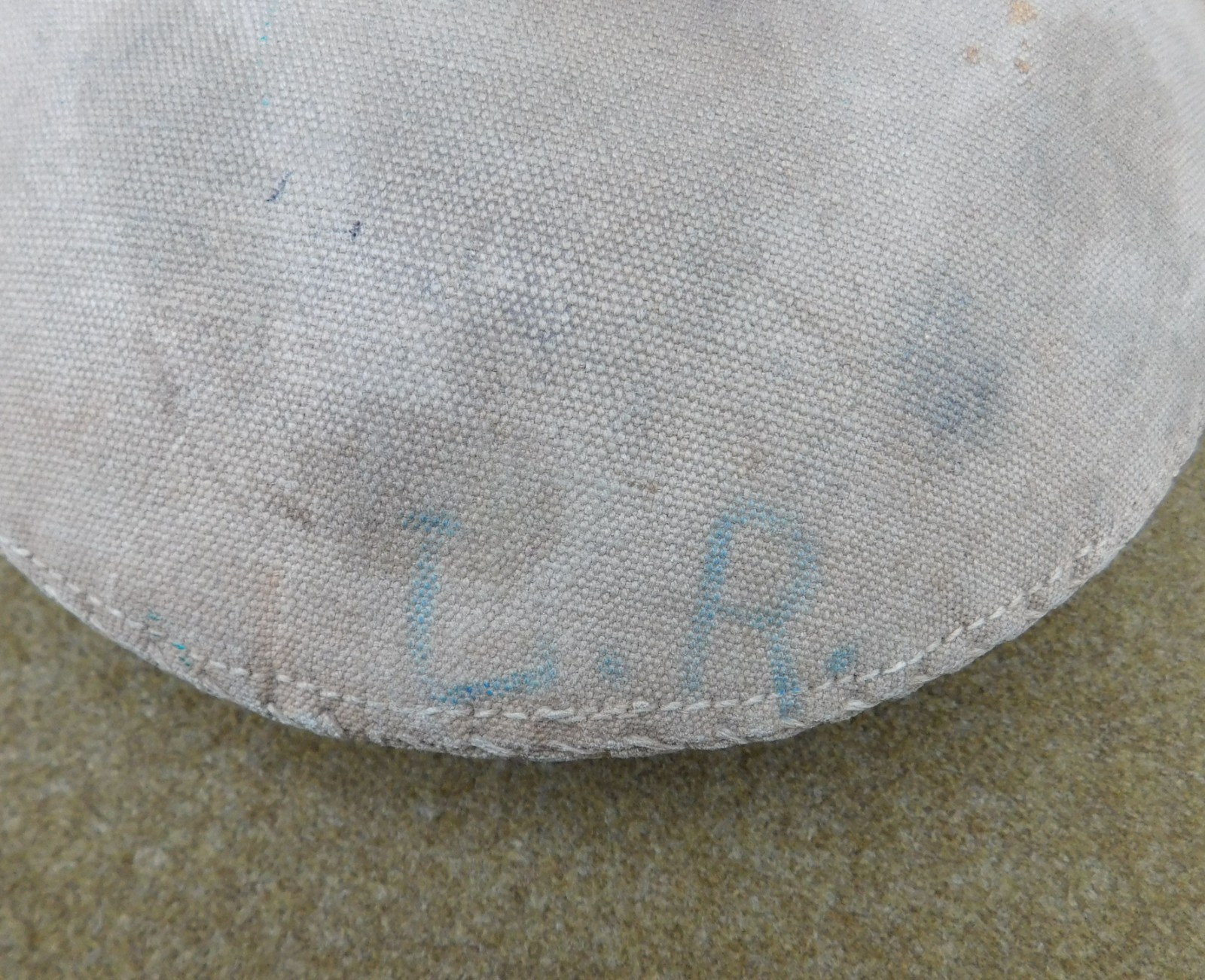 ORIGINAL SPANISH AMERICAN WAR U.S. ARMY MODEL 1886 CANTEEN WITH LEATHER SLING