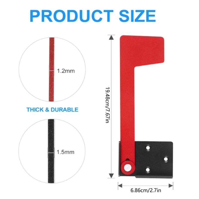 Mailbox Flag Replacement Flag for Mailbox Accessories for Wall Metal Stone