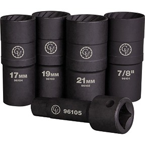 5 Piece Lug And Flip Socket Set CAL-96100