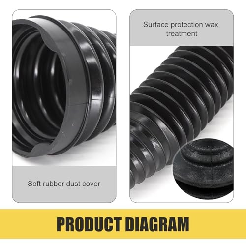 2 PCS Rack and Pinion Boot Steering Rack Boot Tool Kit, Dustproof Silicone
