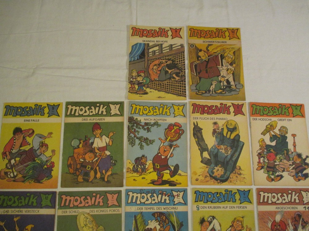 Mosaic GDR Comics Convolution 80s 59 Pieces