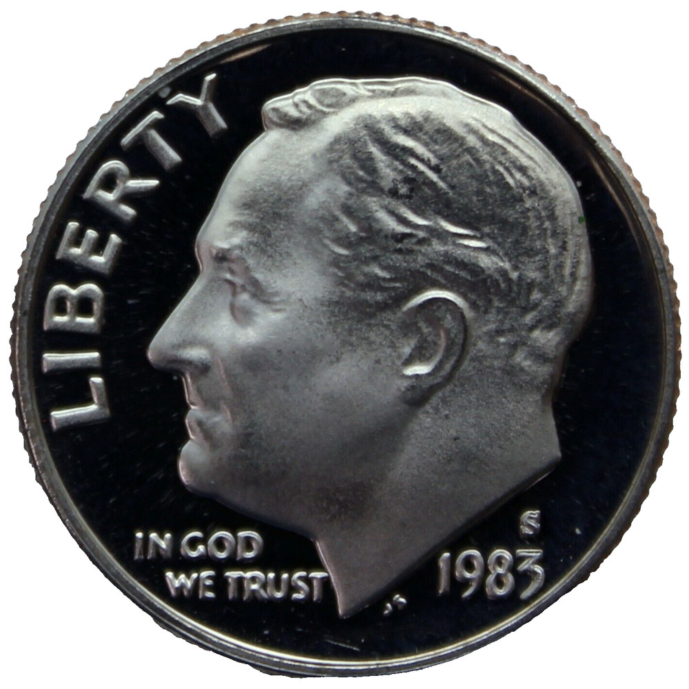1983-S Proof Roosevelt Dime