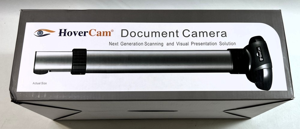 HoverCam T5 Document Scanner HC-T5 Great For Teaching/Presenting - New Open Box