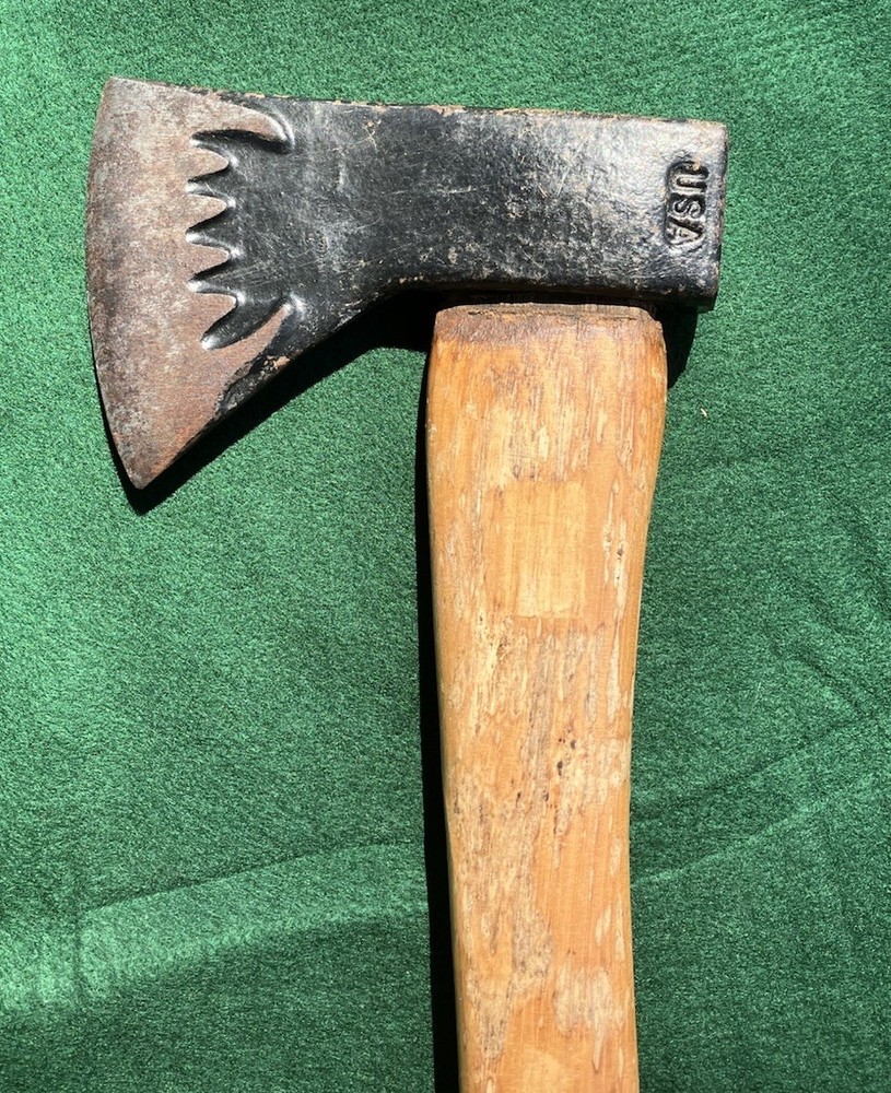 Vintage Hatchet Beveled Edge