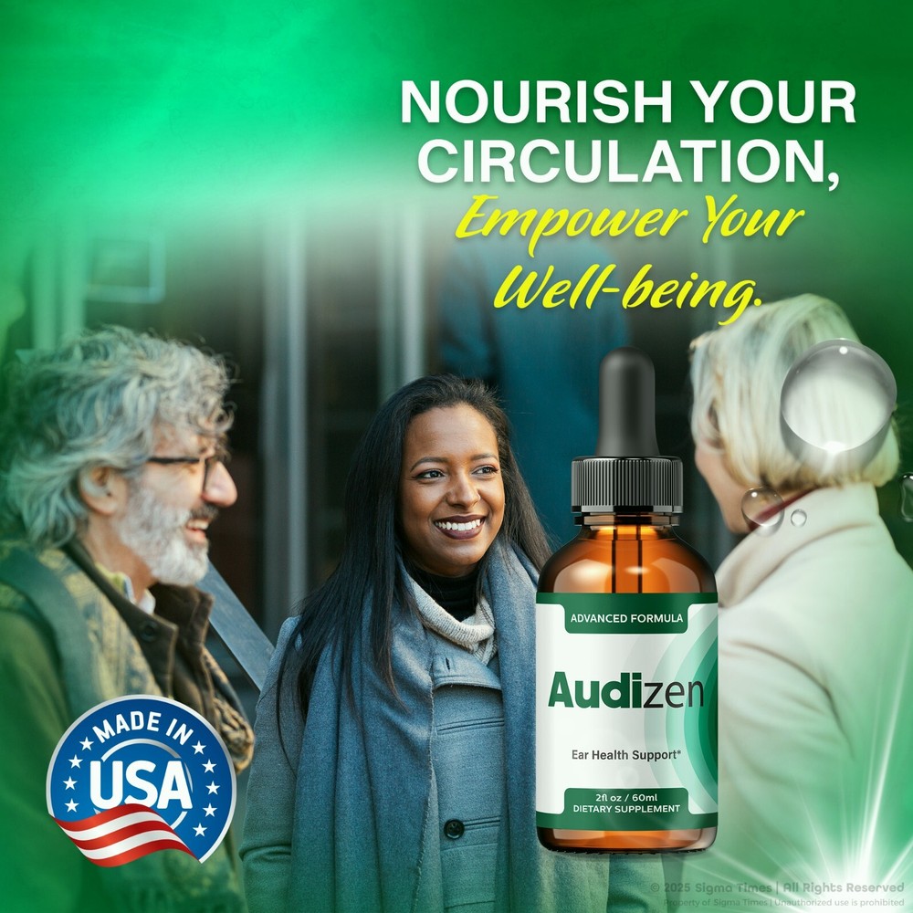 (2 Pack) Audizen Drops - Advanced Ear Health and Hearing Support Formula