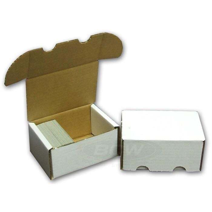 8 BCW 300 Count Card Storage Boxes
