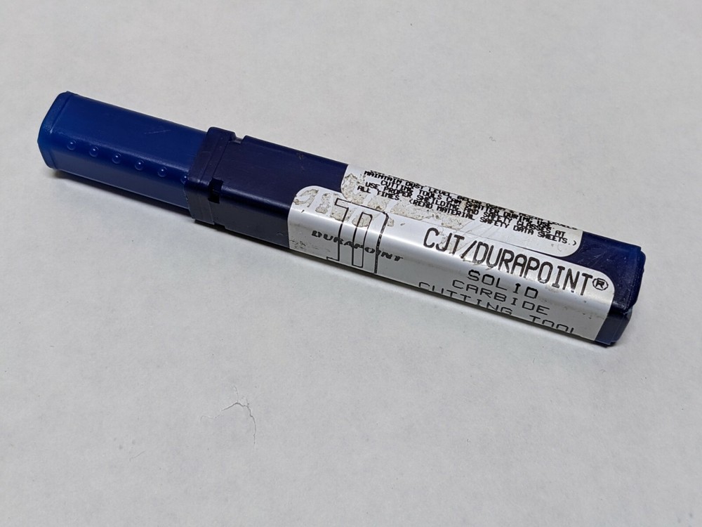 CJT DURAPOINT size .3780 Solid Carbide Cutting Tool Made in USA (NEW).