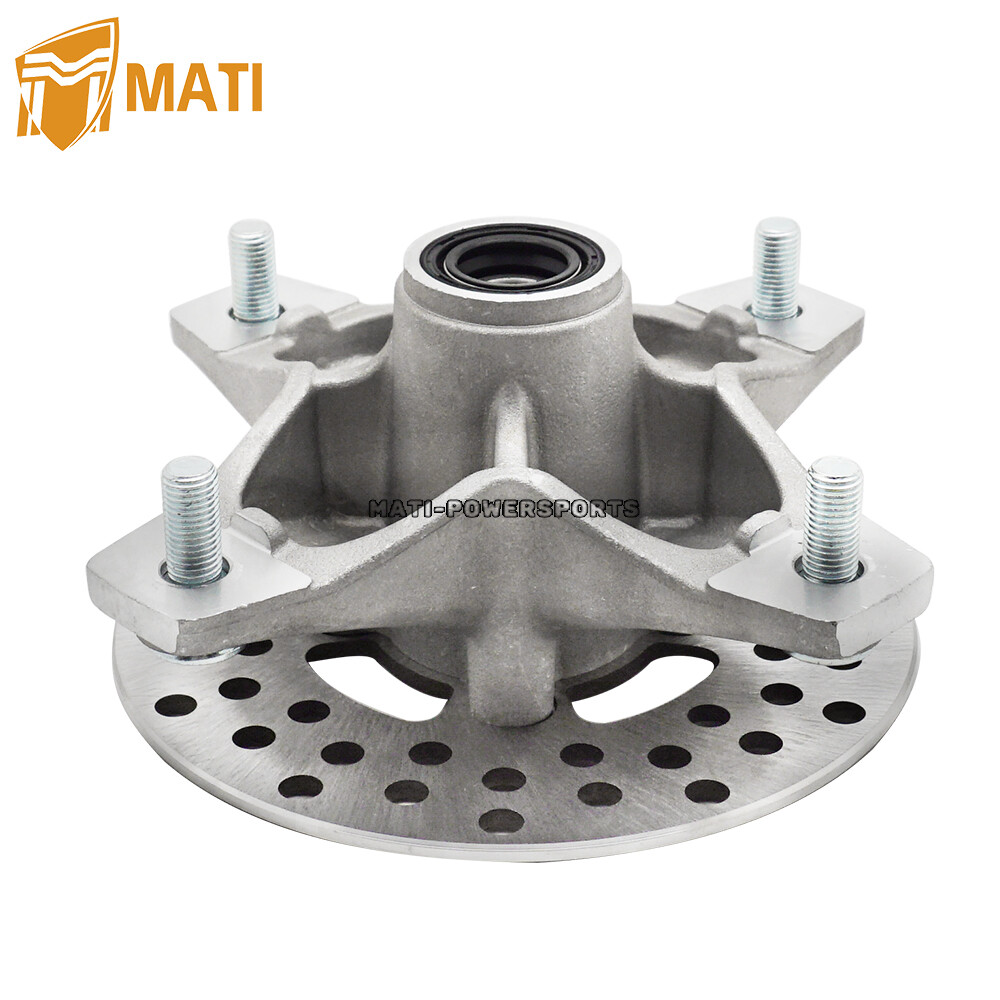 Front Brake Rotor &Hub for Yamaha Banshee 350 Warrior 350 Raptor 350 Blaster 200