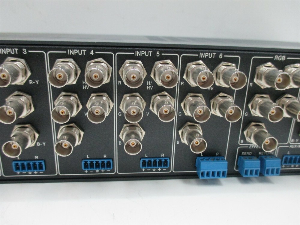 Extron MLS 506SA Six Input Switcher Home Automation Audio Amplifier Rack Mount