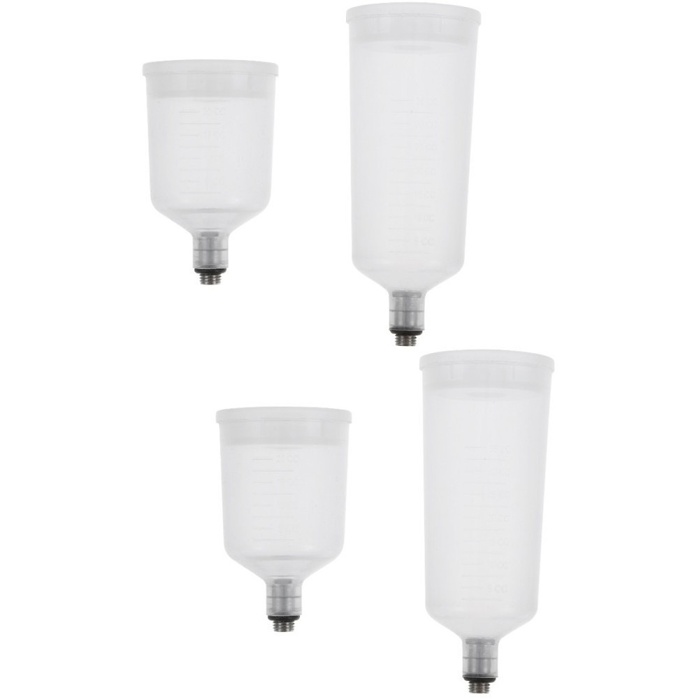 2 PCS Small Airbrush Mixing Bottle Replaceable Cup Pigment Container Cups