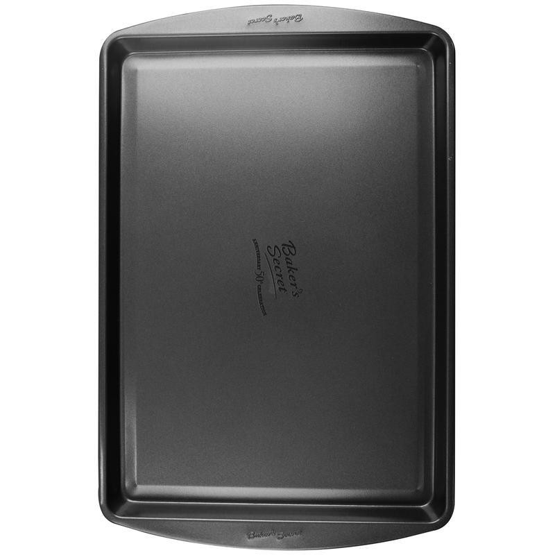 Nonstick Carbon Steel Large Cookie Sheet Baking Tray Rust Scratch Resistant Gray